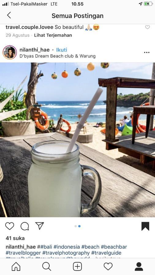 D'Byas Dream Beach Club And Villa レンボンガン島 エクステリア 写真